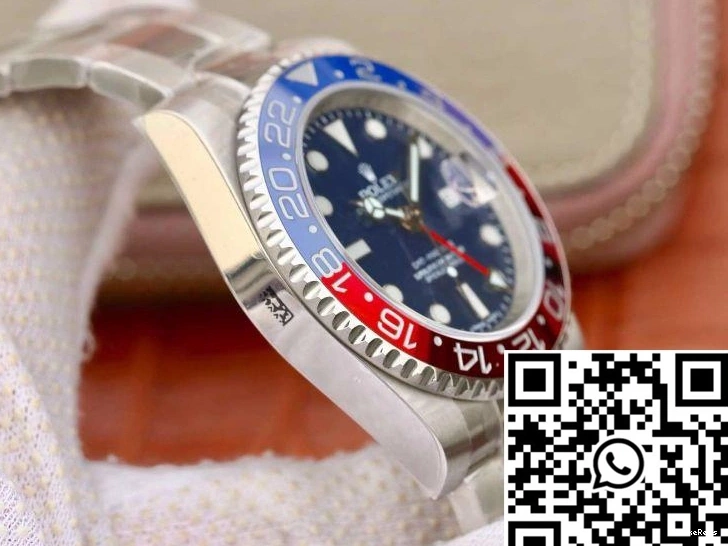 Master II 126710BLRO EW Factory Rolex GMT Dial Blue 1026